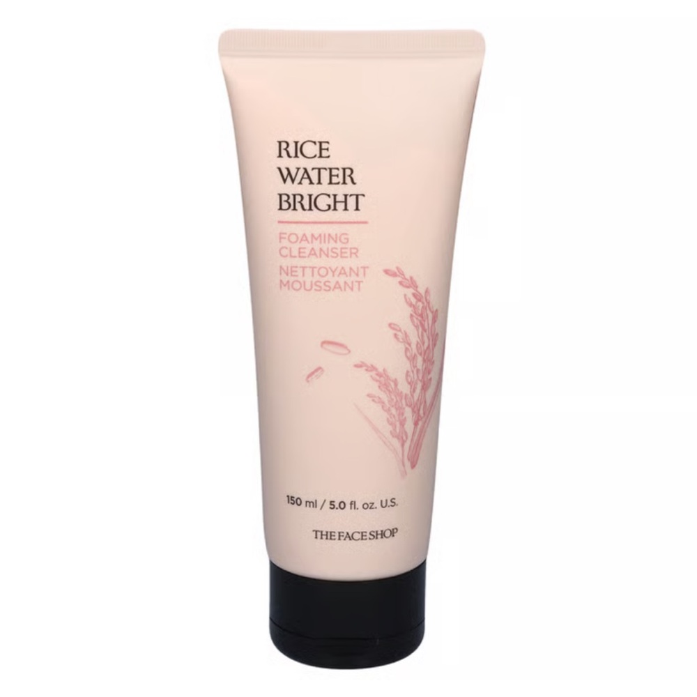 New Rice Water Bright Foaming Cleanser The Face Shop 5.0 fl oz 150 mL Sealed
